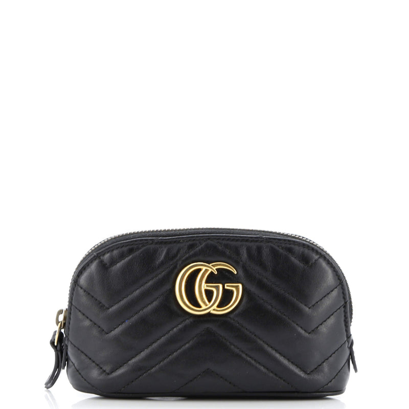 Gucci Gg Marmont Cosmetic Case Matelasse