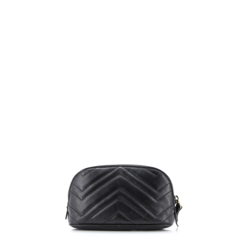 Gucci Gg Marmont Cosmetic Case Matelasse