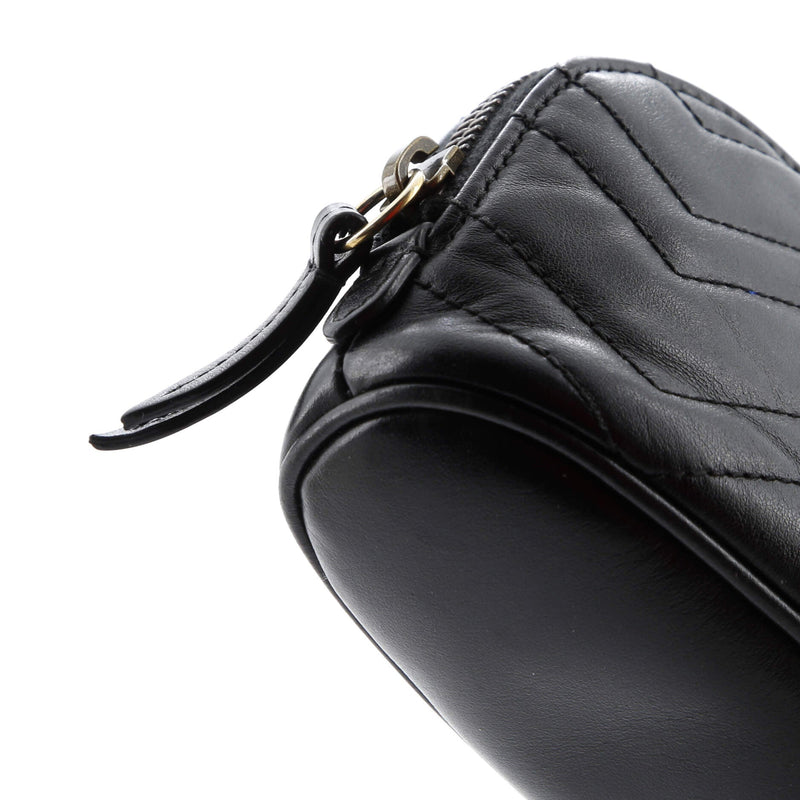 Gucci Gg Marmont Cosmetic Case Matelasse