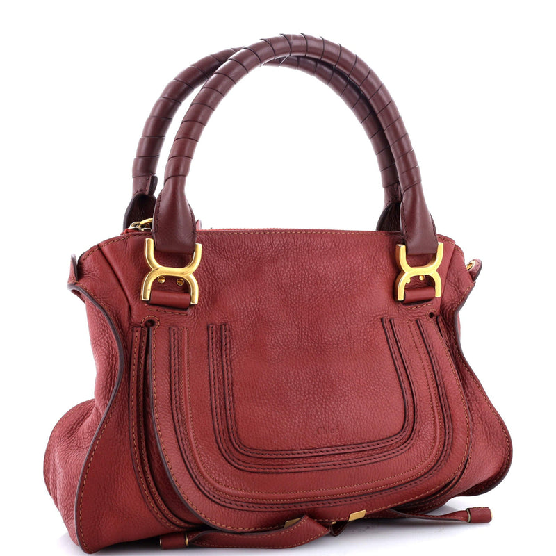 Chloe Marcie Satchel Leather Medium