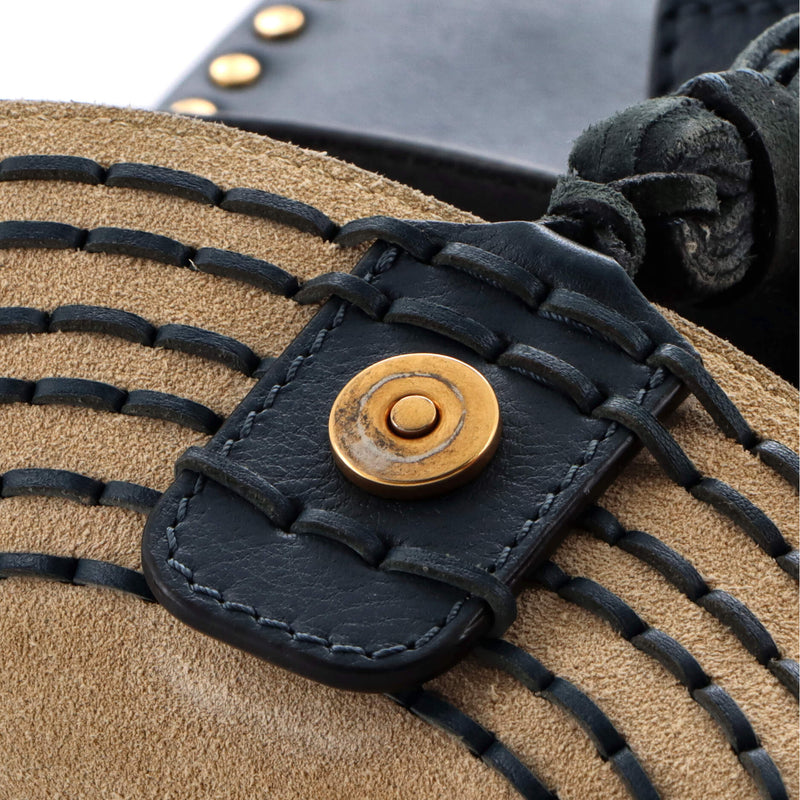 Chloe Hudson Handbag Whipstitch Leather