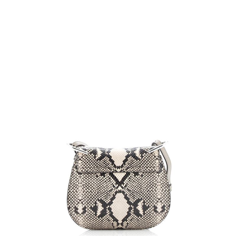 Chloe Drew Crossbody Bag Python Mini