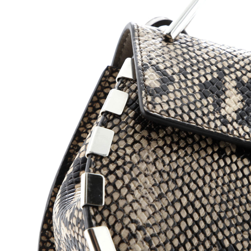 Chloe Drew Crossbody Bag Python Mini