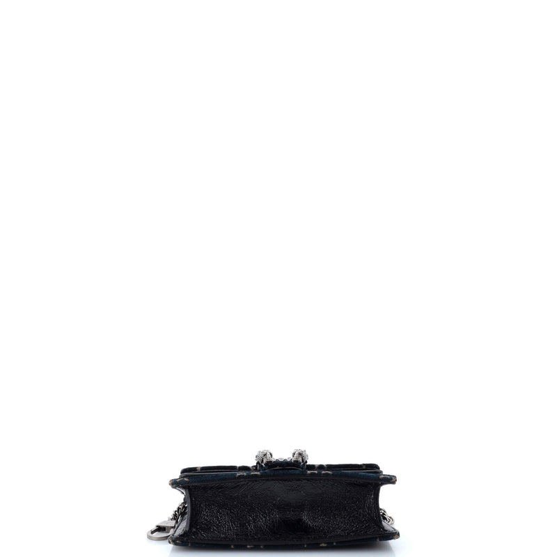 Gucci Dionysus Bag Gg Velvet Super Mini