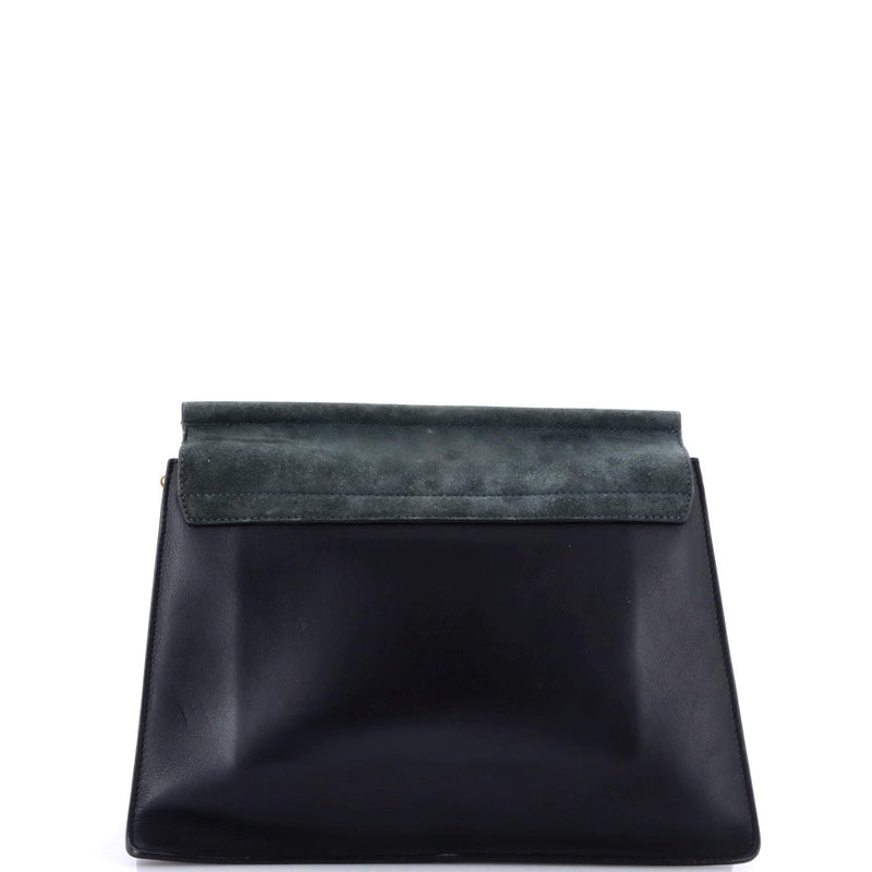 Chloe Faye Shoulder Bag Studded Leather