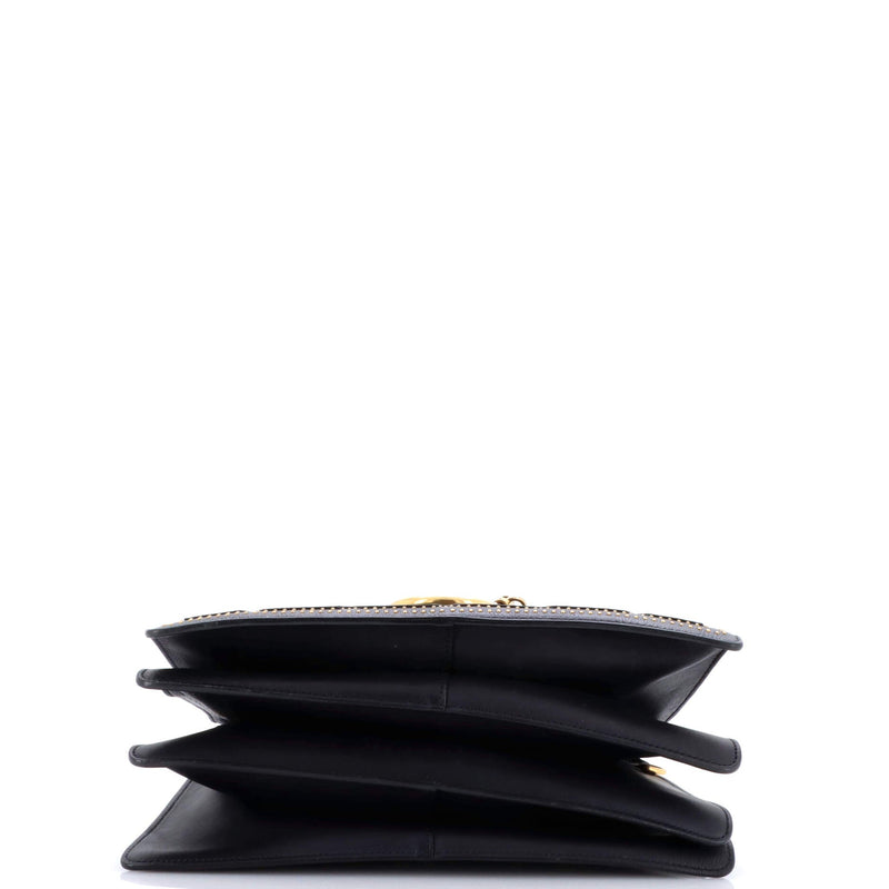 Chloe Faye Shoulder Bag Studded Leather