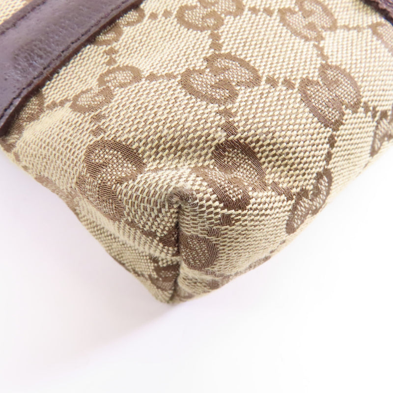 Gucci Gg Shw Waist Bag Canvas Brown
