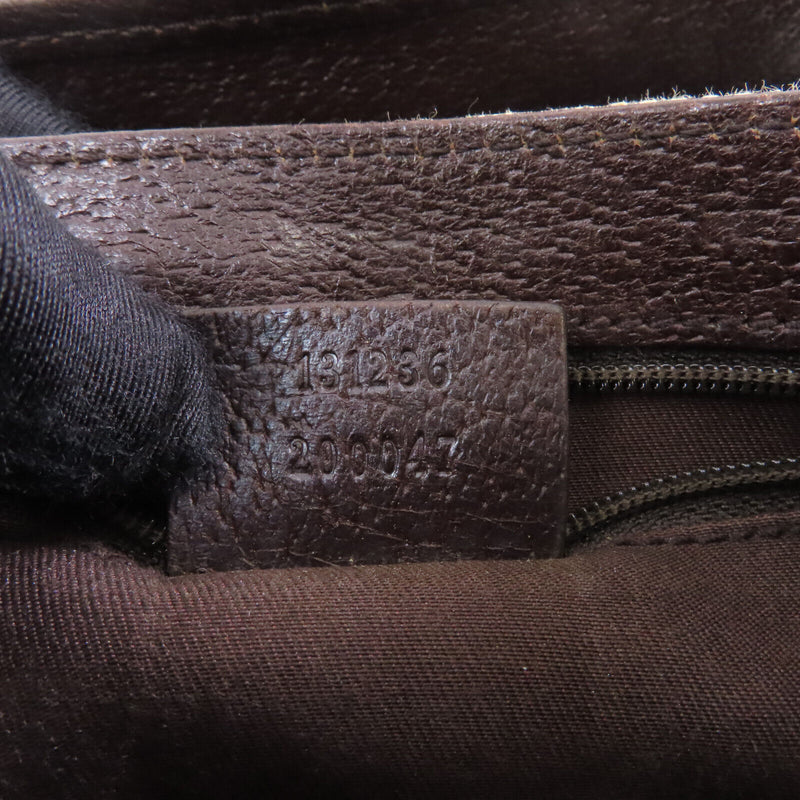 Gucci Gg Shw Waist Bag Canvas Brown