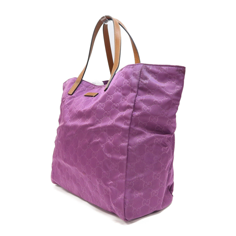 Gucci Gg Shw Tote Bag Handbag Nylon