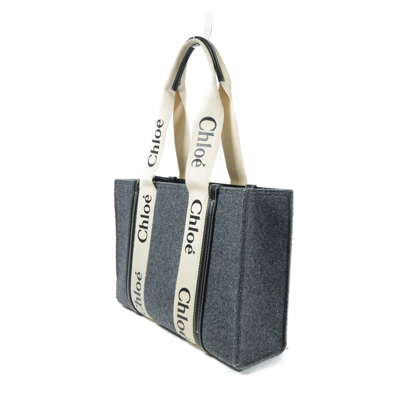 Chloe Woody Medium Tote Bag Shoulder