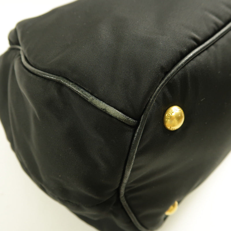 Prada Ghw Shoulder Bag 2Way Nylon Black