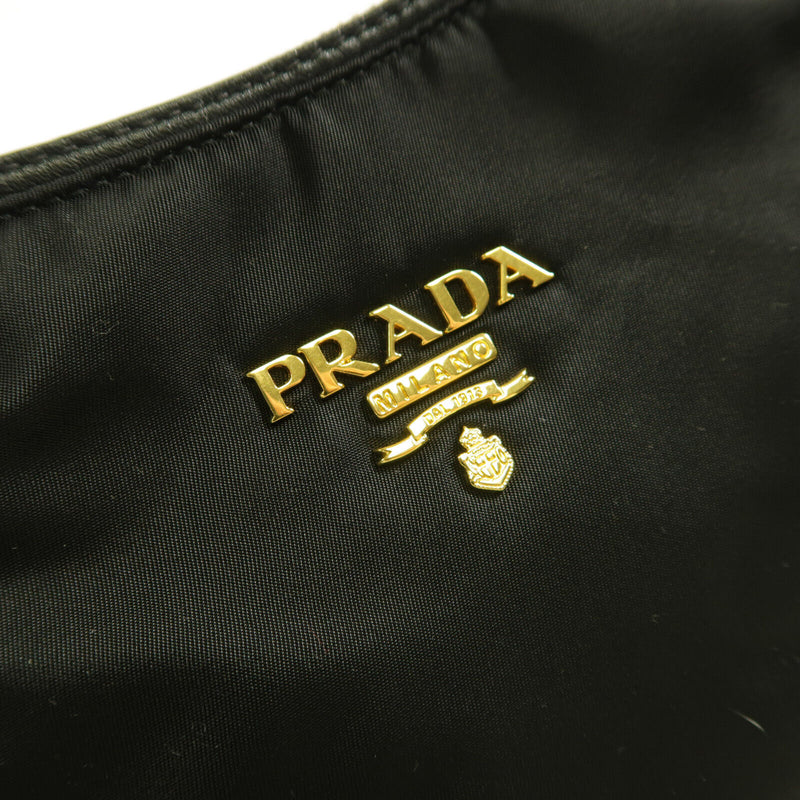Prada Ghw Shoulder Bag 2Way Nylon Black