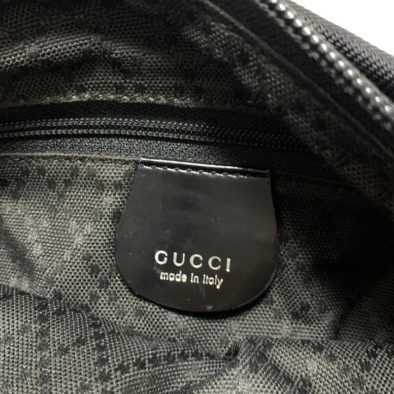 Gucci Bamboo - Black Leather Nylon