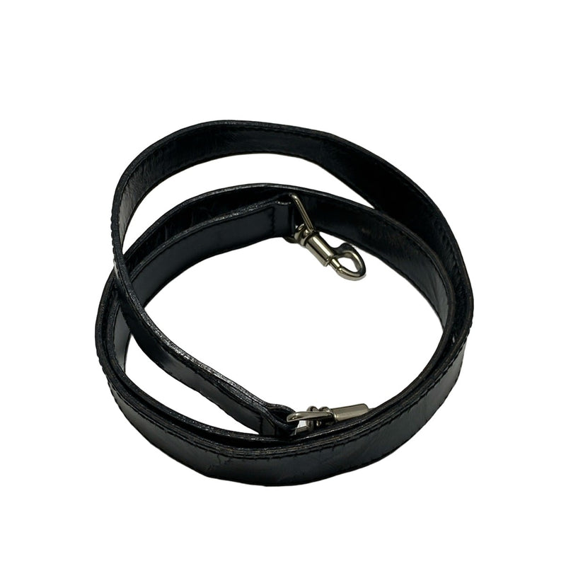 Gucci Bamboo - Black Leather Nylon