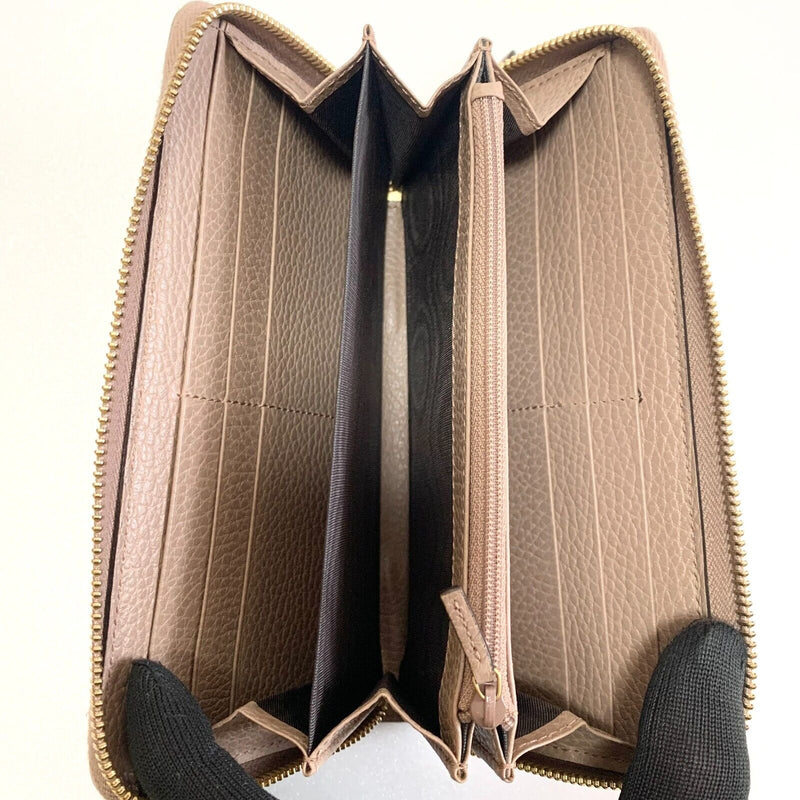 Gucci Gg Marmont Round Zipper