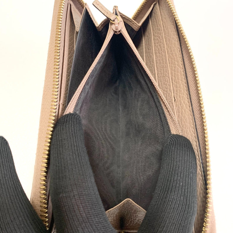 Gucci Gg Marmont Round Zipper
