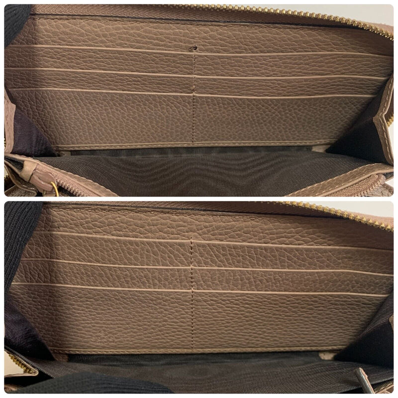 Gucci Gg Marmont Round Zipper