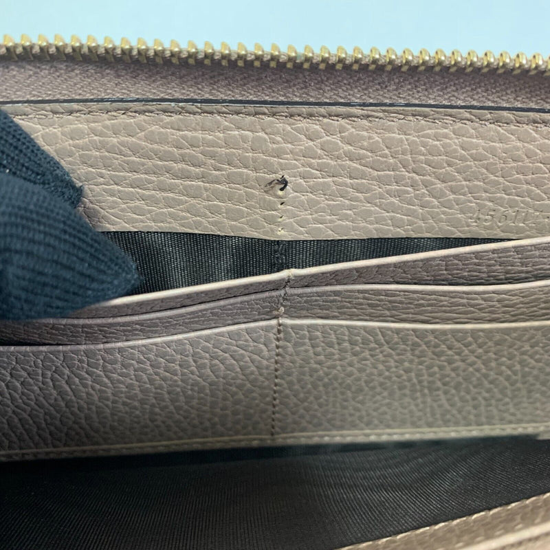 Gucci Gg Marmont Round Zipper