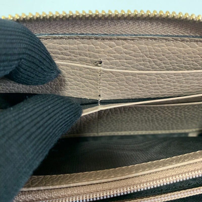 Gucci Gg Marmont Round Zipper
