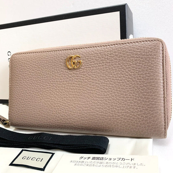 Gucci Gg Marmont Round Zipper