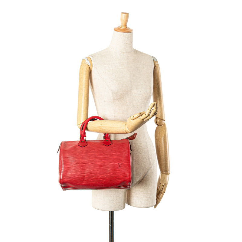 Louis Vuitton Epi Speedy 25 Red