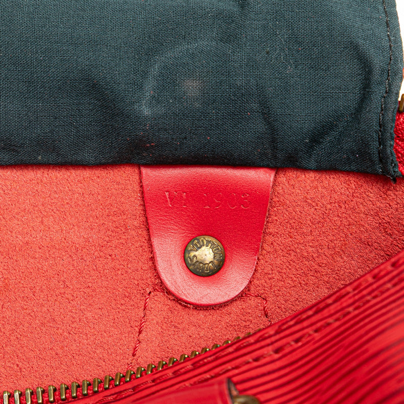 Louis Vuitton Epi Speedy 25 Red