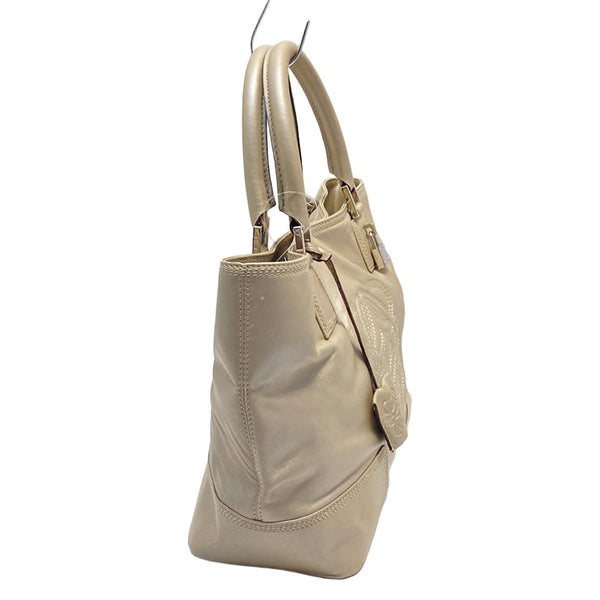 Loewe Amazona Fusta Beige Leather