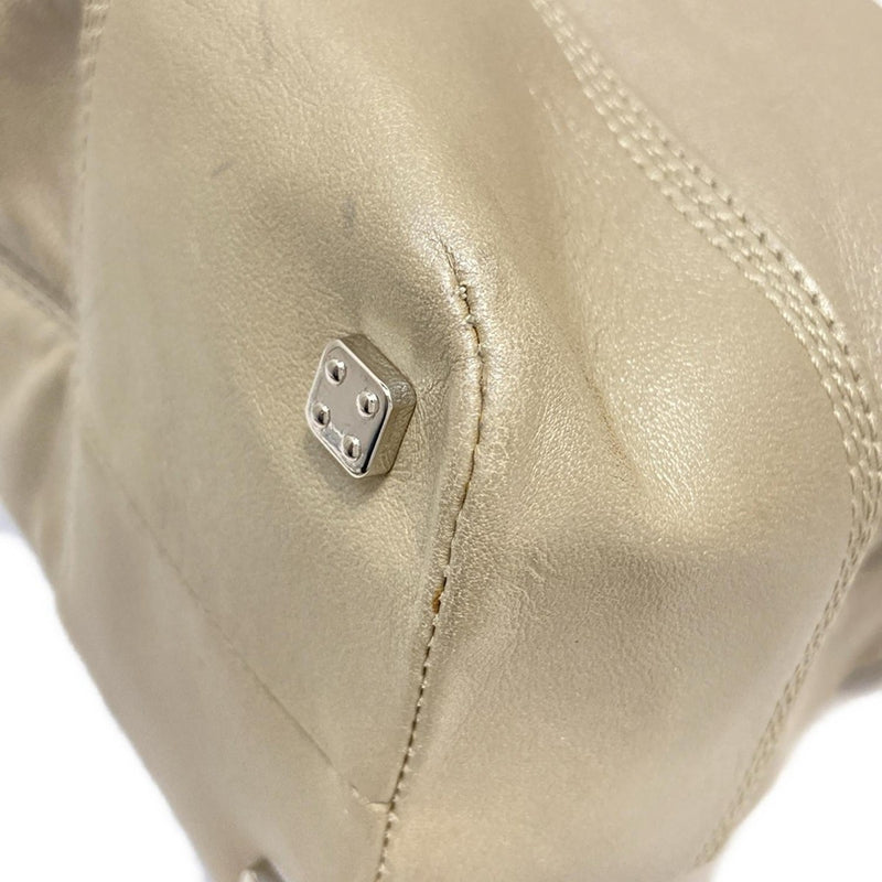 Loewe Amazona Fusta Beige Leather