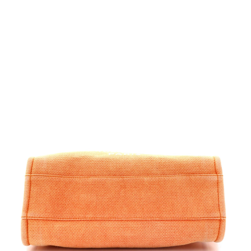 Chanel Deauville Tote Canvas Small
