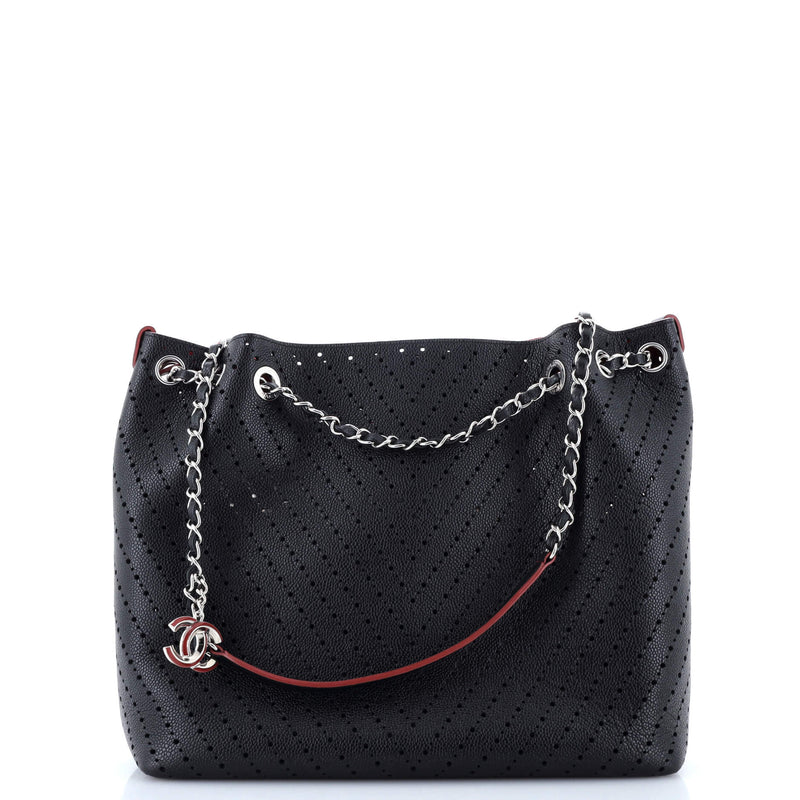 Chanel Accordion Shopping Tote