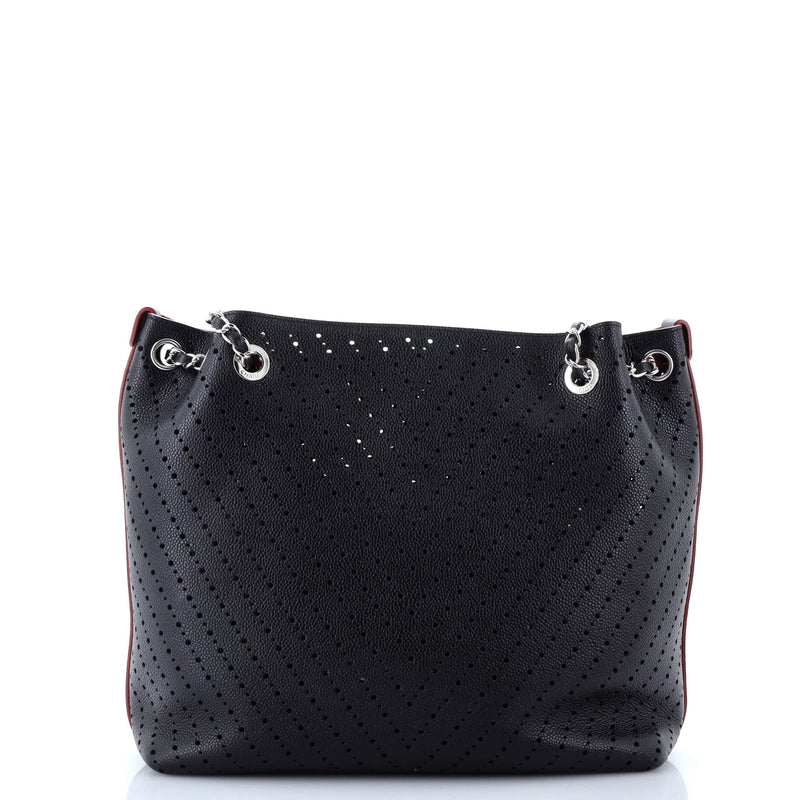 Chanel Accordion Shopping Tote