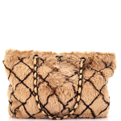 Chanel Vintage Cc Chain Tote Printed