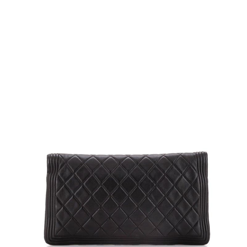 Chanel Boy Beauty Cc Clutch Quilted