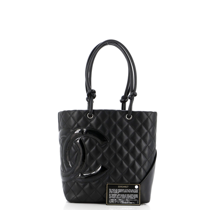Chanel Cambon Tote Quilted Leather