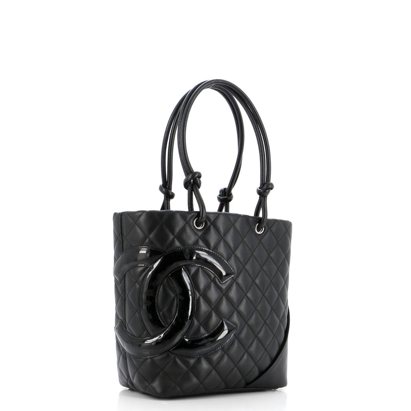 Chanel Cambon Tote Quilted Leather