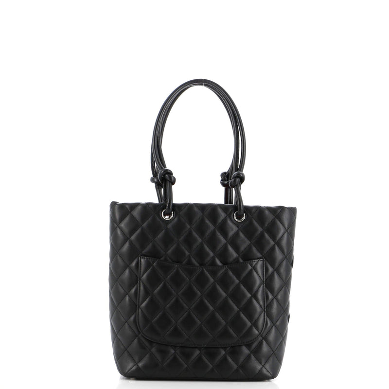 Chanel Cambon Tote Quilted Leather