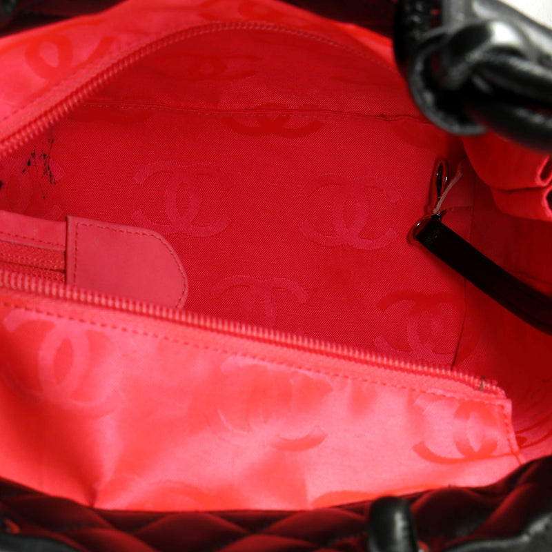 Chanel Cambon Tote Quilted Leather