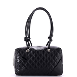 Chanel Cambon Bowler Bag Quilted Leather