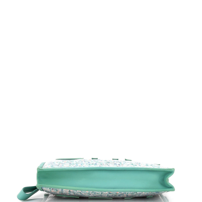 Chanel Logo Wristlet Clutch Pvc Over