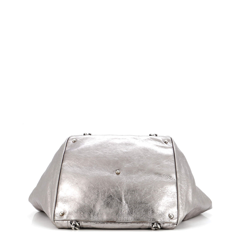 Chanel Modern Chain Tote Metallic