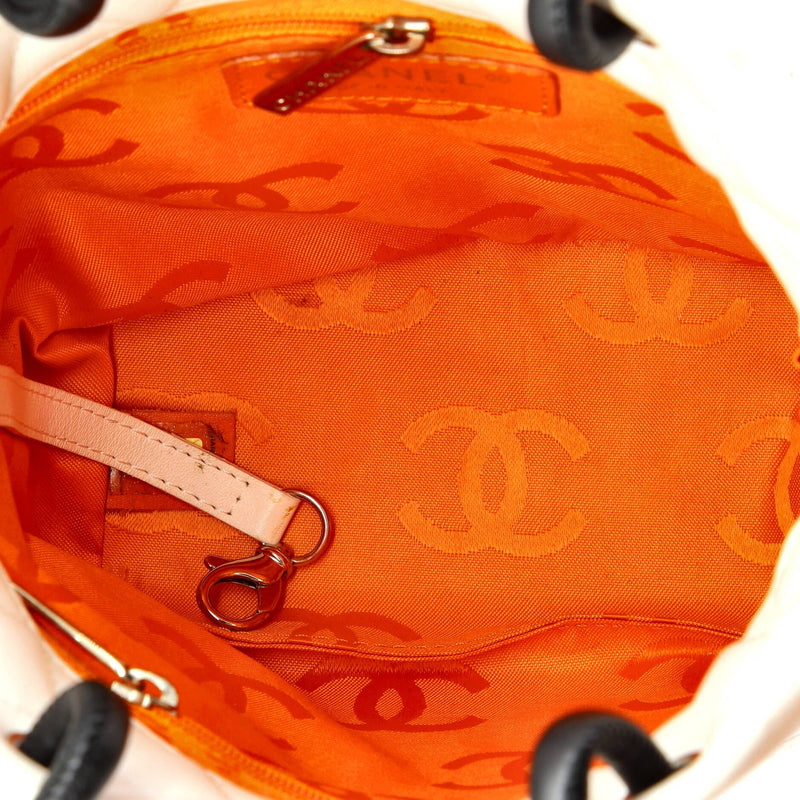 Chanel Cambon Tote Quilted Leather With