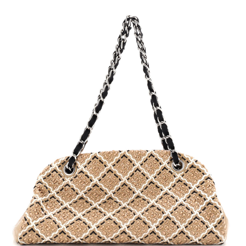 Chanel Just Mademoiselle Bag Woven
