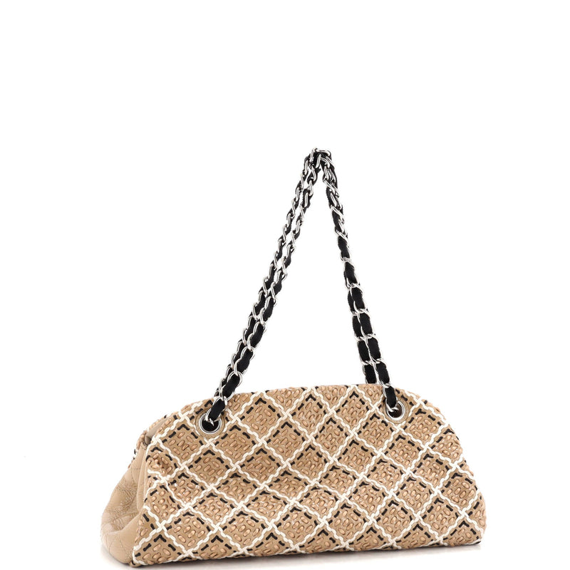 Chanel Just Mademoiselle Bag Woven