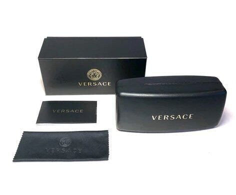 Versace 50Mm Black Grey Women's