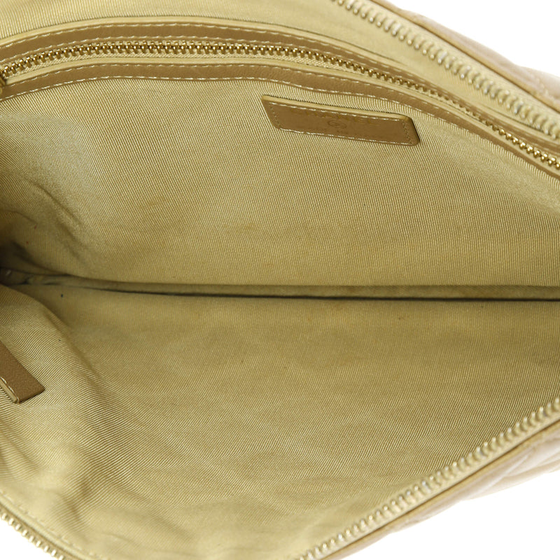 Chanel O Case Clutch Quilted Lambskin