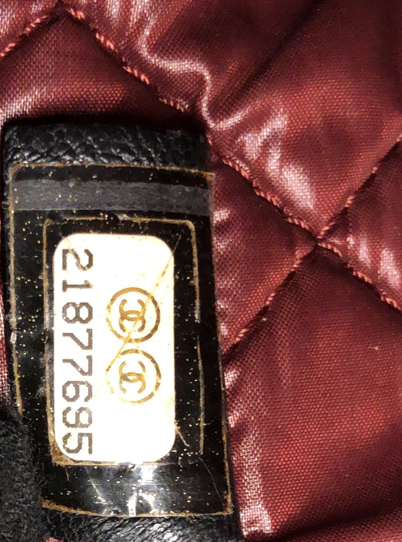 Chanel O Case Clutch Quilted Lambskin