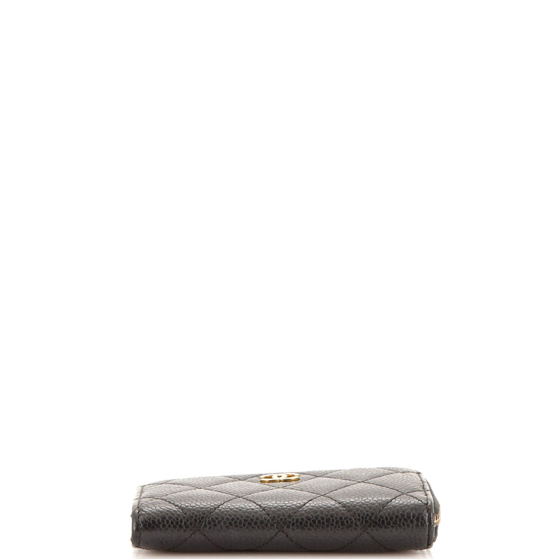 Chanel Key Pouch Quilted Caviar