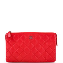 Chanel Classic Double Pocket Zip Pouch