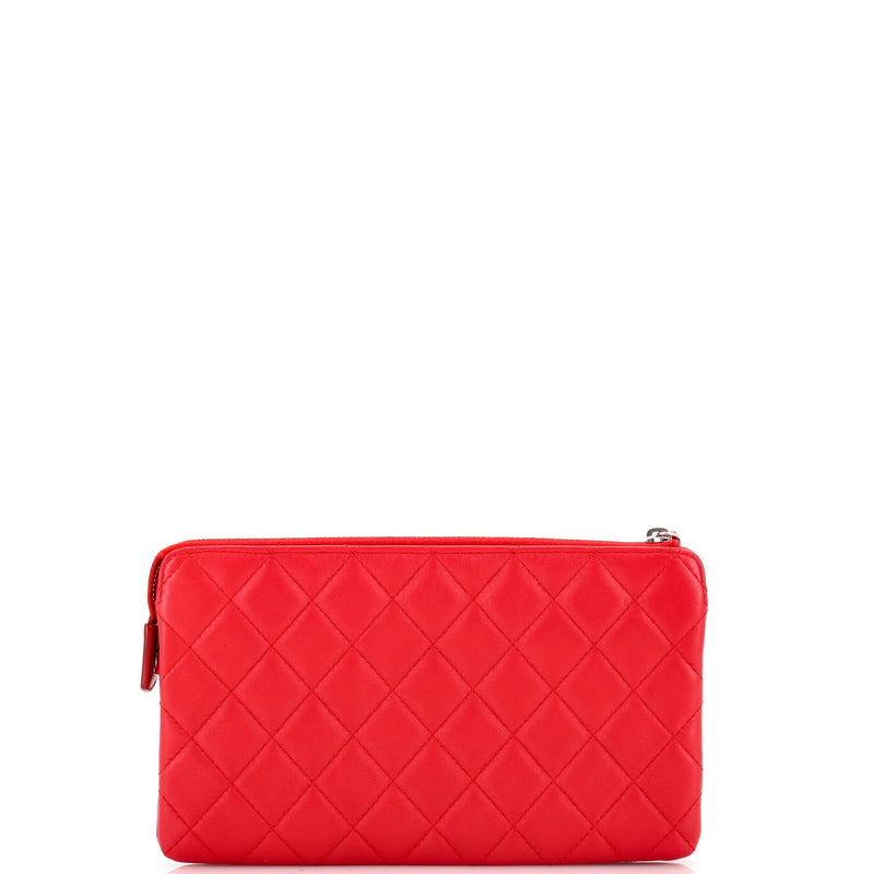 Chanel Classic Double Pocket Zip Pouch