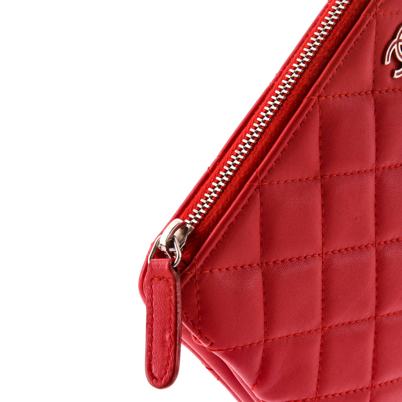 Chanel Classic Double Pocket Zip Pouch